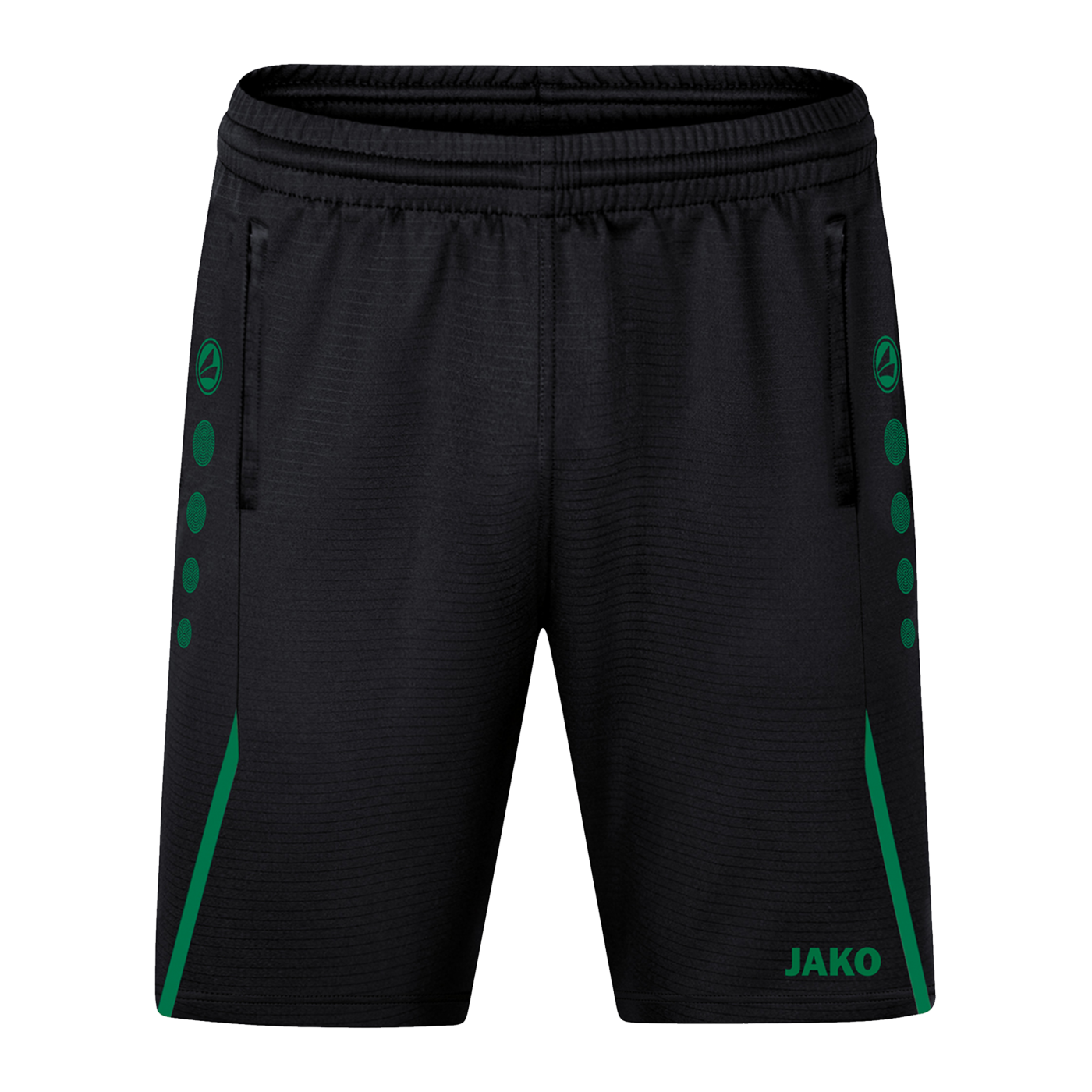 JAKO Challenge Trainingsshort Schwarz Grün F813
