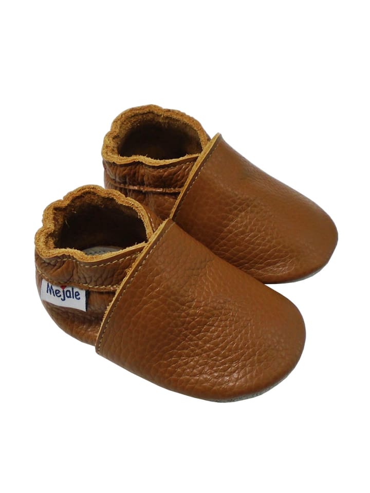Yalion Baby Krabbelschuhe in Einfarbig Braun günstig kaufen