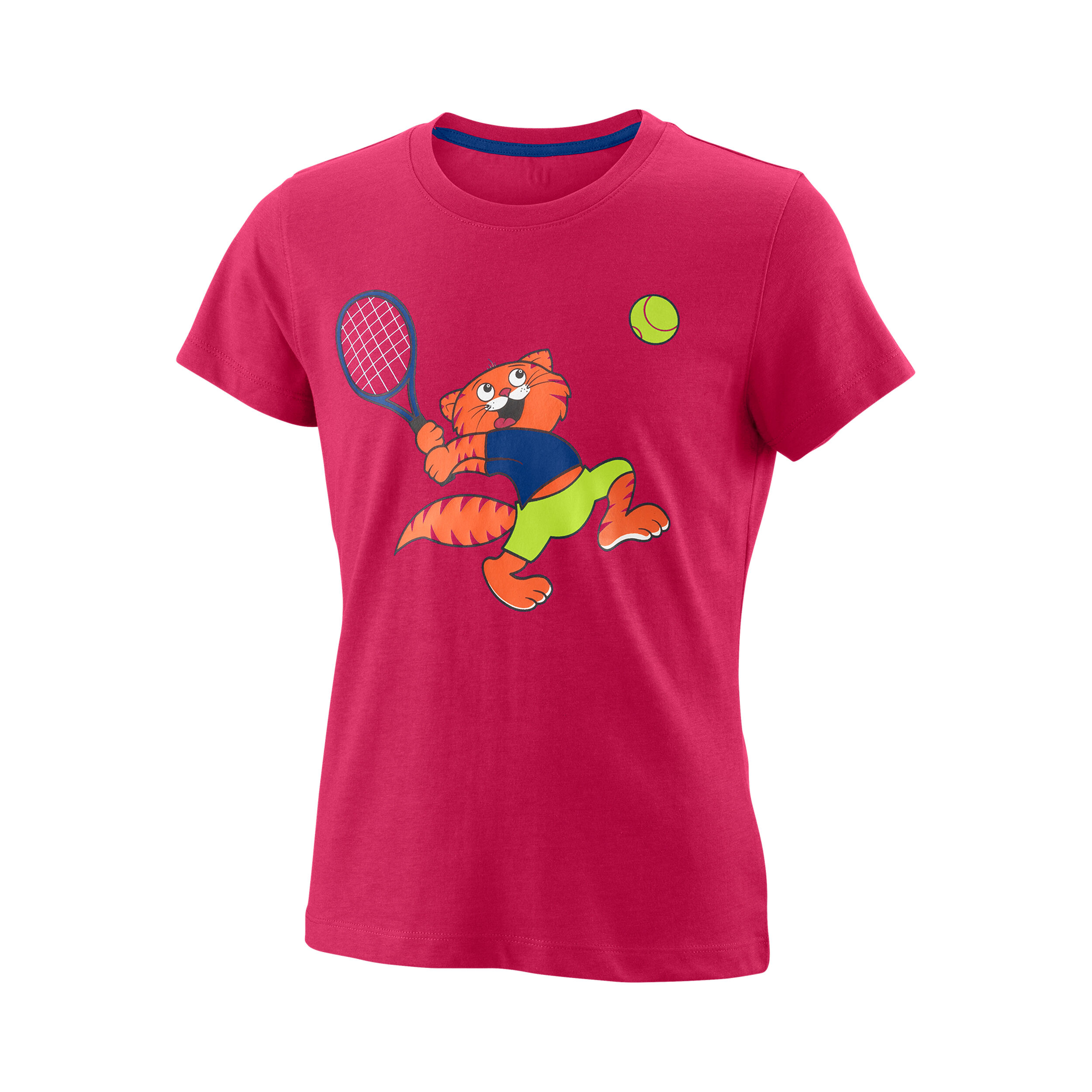 Tabby Tech T-Shirt Mädchen - Pink, Mehrfarbig
