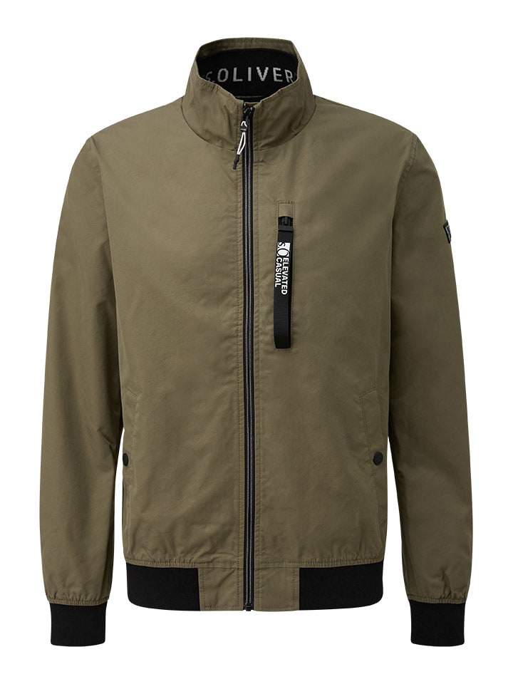 s.Oliver Übergangsjacke in Khaki günstig kaufen