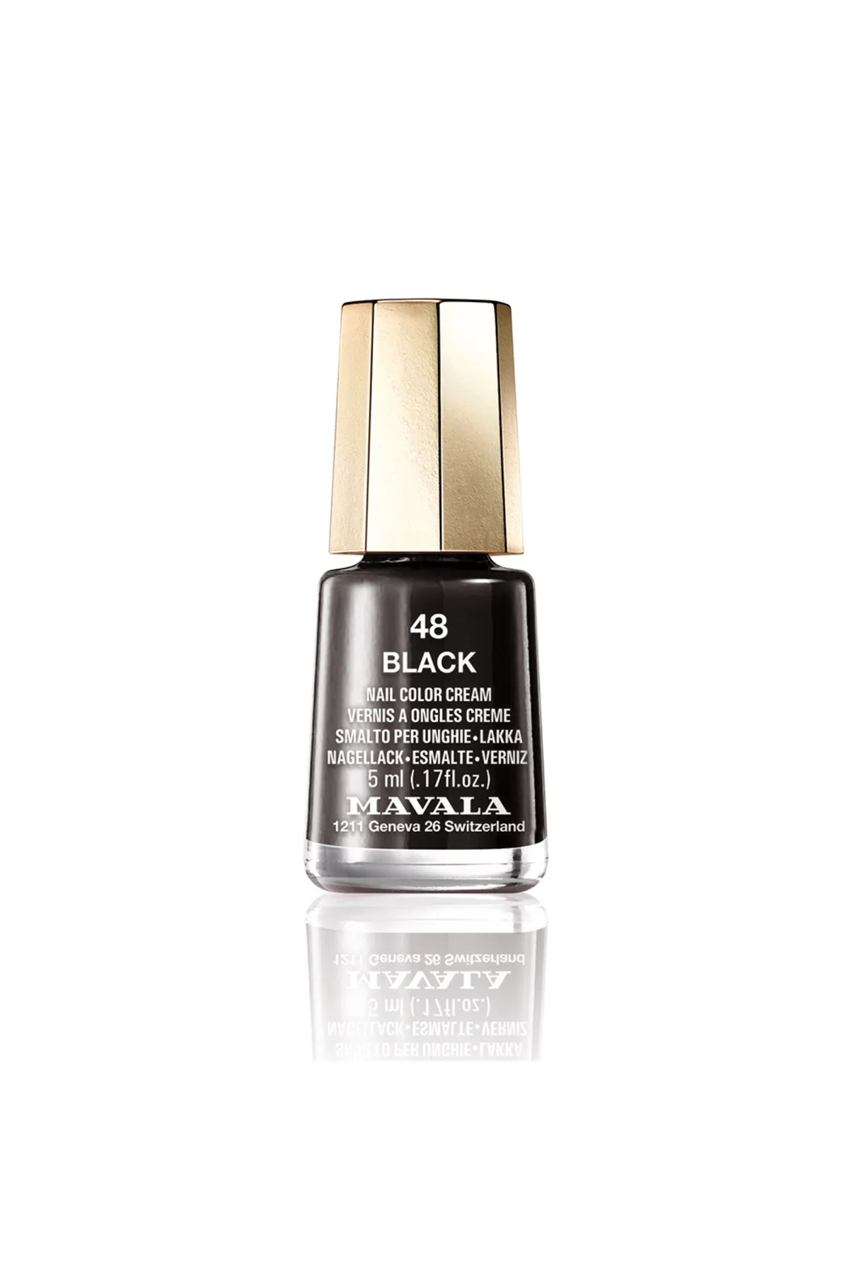 Mavala  Nagellack Nr. 48-schwarz, 5 ml