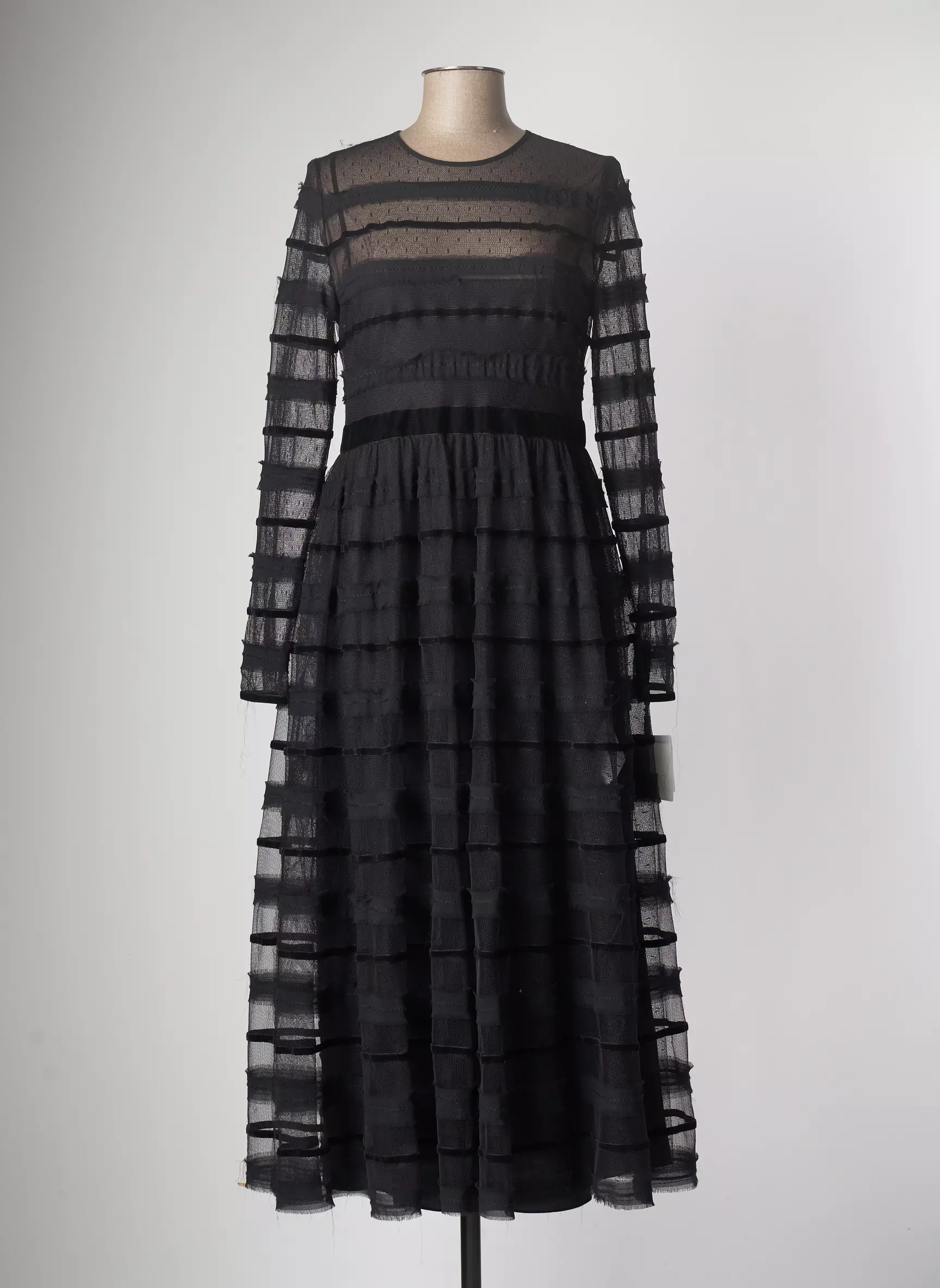 Red Valentino Robes Longues Femme couleur noir