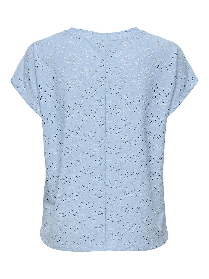ONLY Shirt in Hellblau günstig kaufen