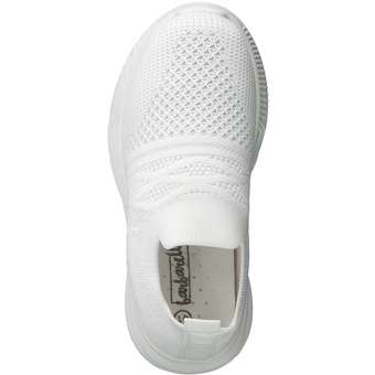 Barbarella Slip On Sneaker in weiß