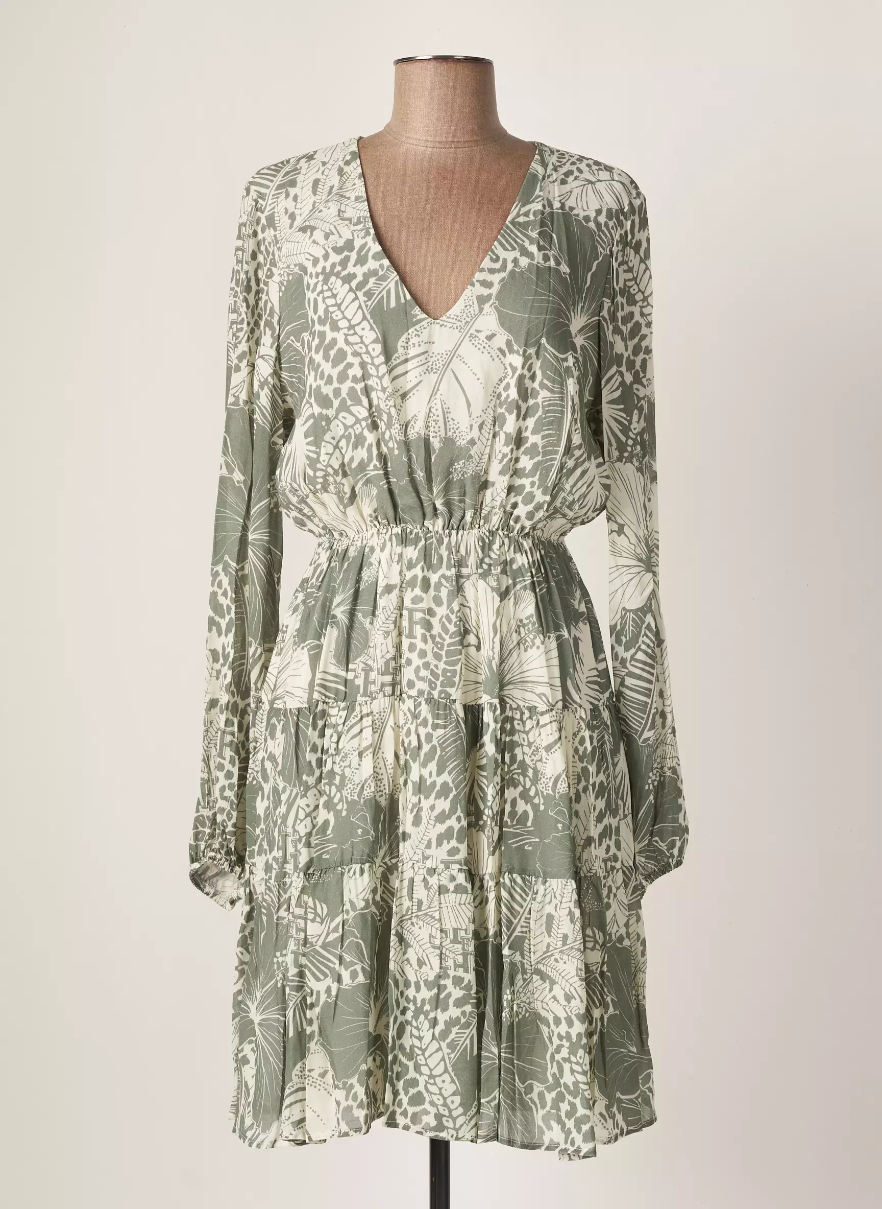Fracomina Robes Mi Longues Femme couleur vert