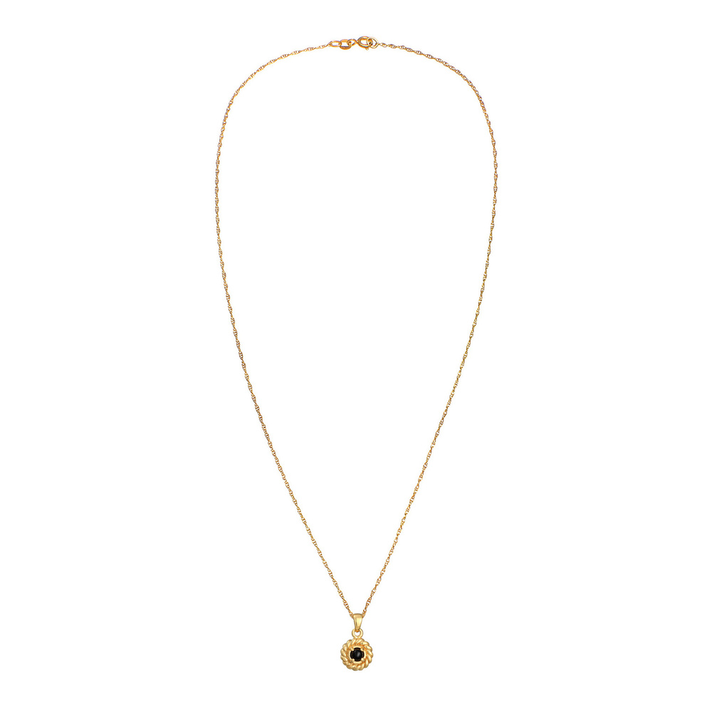 Elli Elli Collier Femmes pendentif antique vintage avec onyx en argent sterling 925 pl Bijoux