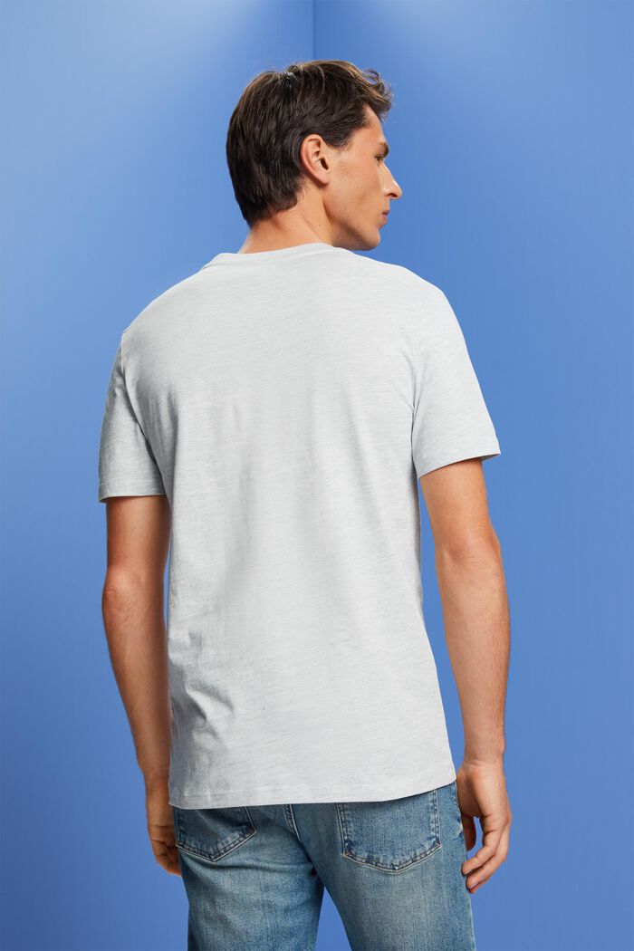 Jersey-T-Shirt mit Rundhalsausschnitt