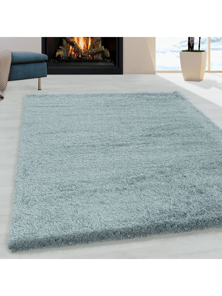 Teppich Boss Hochflor Teppich Francesca Blau günstig kaufen
