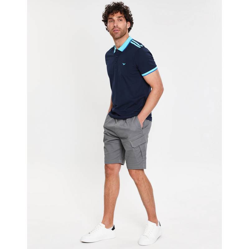 Threadbare THB Polo Junta Poloshirt Herren