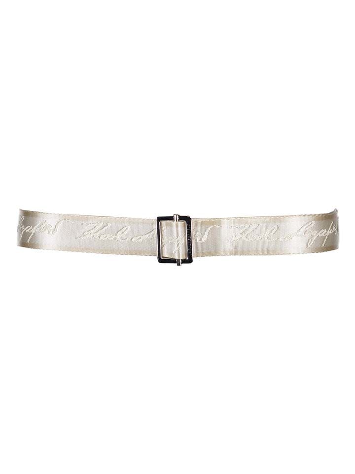 Karl Lagerfeld Gürtel in Beige günstig kaufen onesize