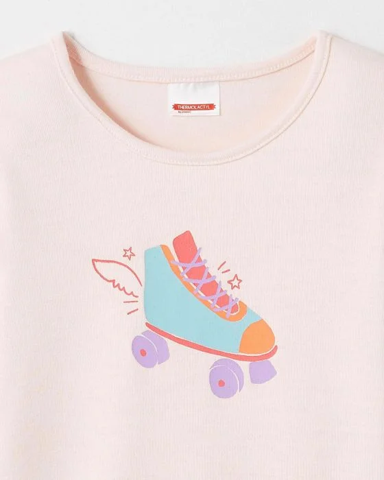 T-shirts mixte enfant sérigraphiés Thermolactyl