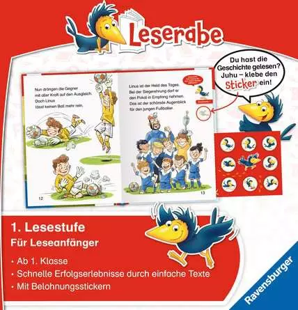 Leserabe - 1. Lesestufe: Fußballgeschichten
