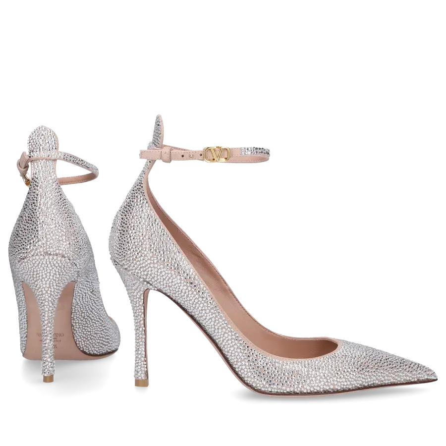 Valentino Garavani - Pumps TAN-GO Veloursleder - beige