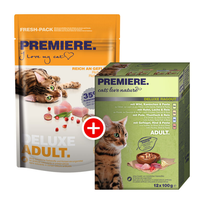 PREMIERE Trockenfutter PREMIERE Adult Geflügel Mischfütterungs-Set