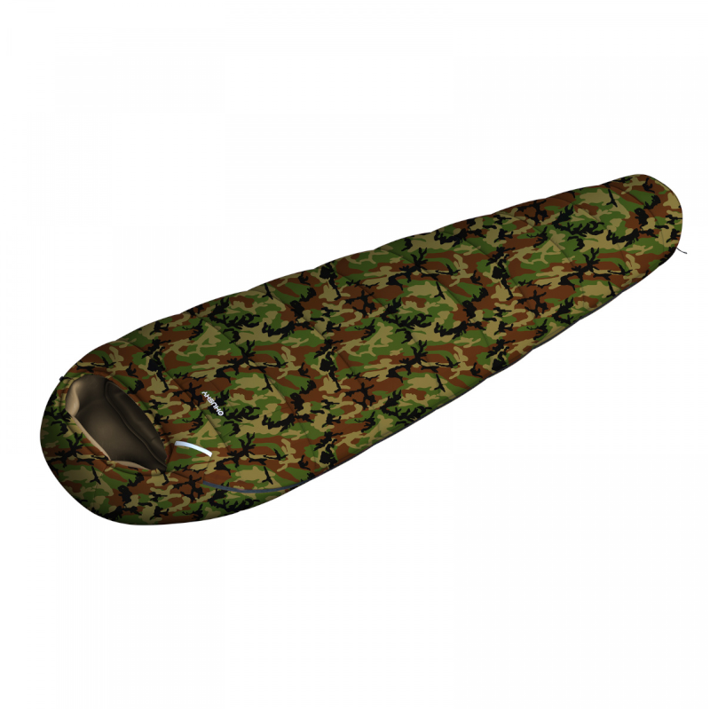 Husky 220 x 85 cm Army Mumienschlafsack