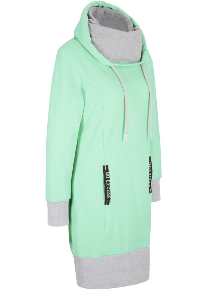 Sweatkleid mit Kängurutasche