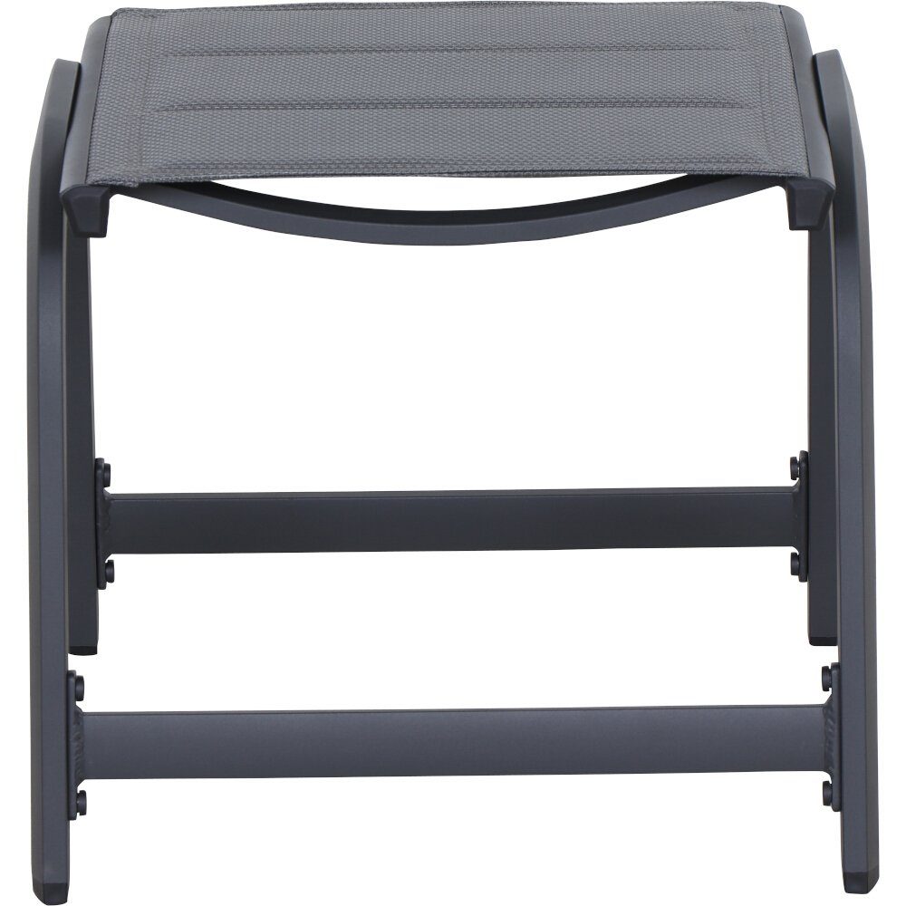 Siena Garden Gartenlounge-Hocker Siena Garden Tesoro Gartenhocker Aluminium (1)