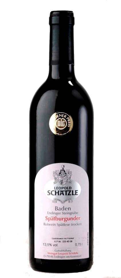 Weingut Leopold Schätzle Spätburgunder Steingrube *SL