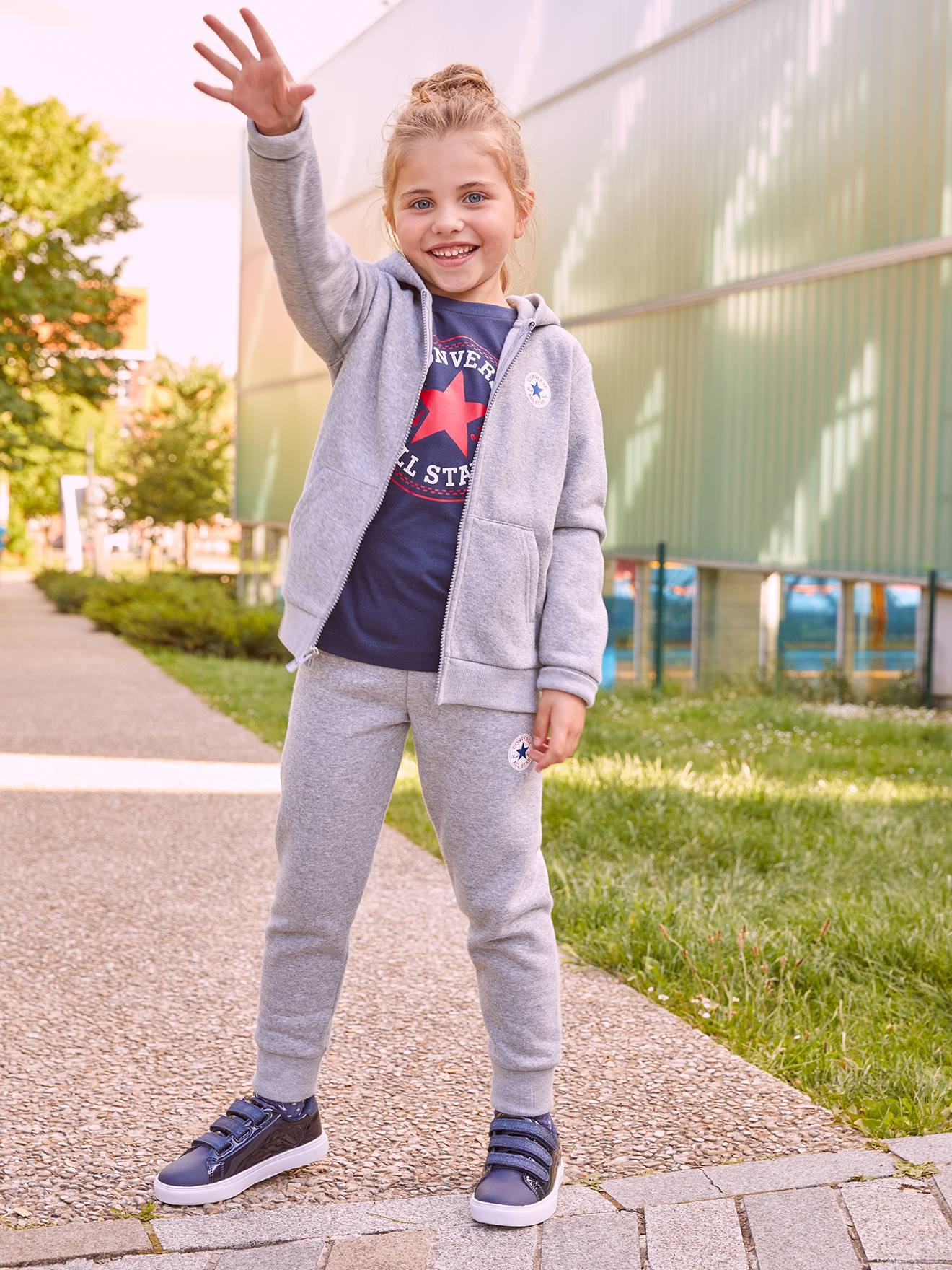 Tee-shirt enfant Core Chuck Patch CONVERSE marine