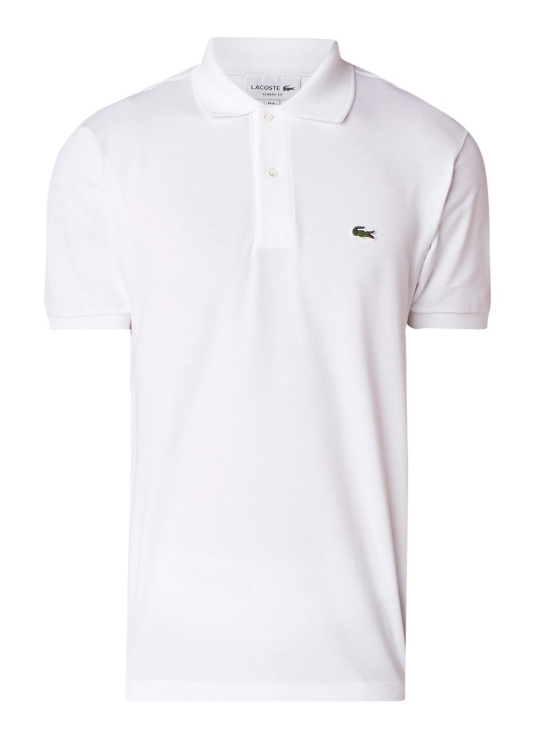 Lacoste Regular fit polo izgatavots no kokvilnas piqué