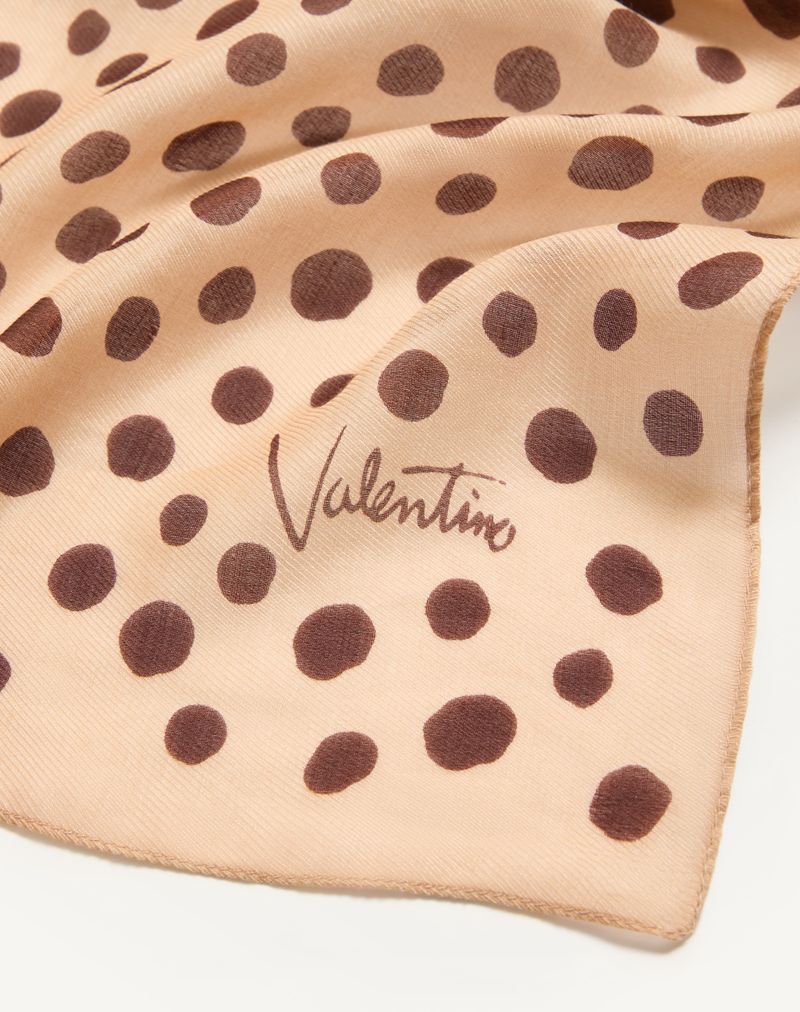 Polka Dot Pareo Dalmatian Plus De Polka Dots In Cotton And Silk