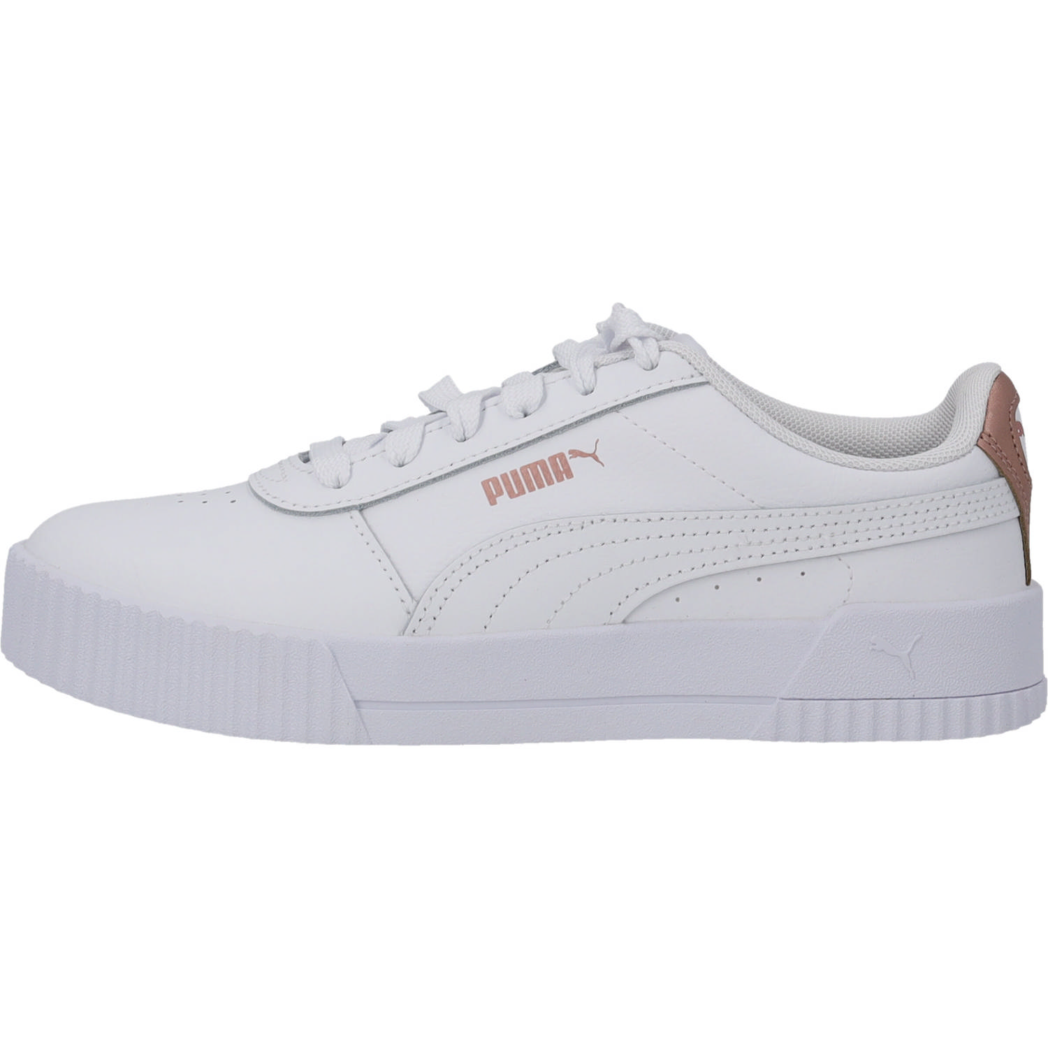 Puma Carina RG 373081, Sneakers Low, Damen, Weiß (White/Rose)