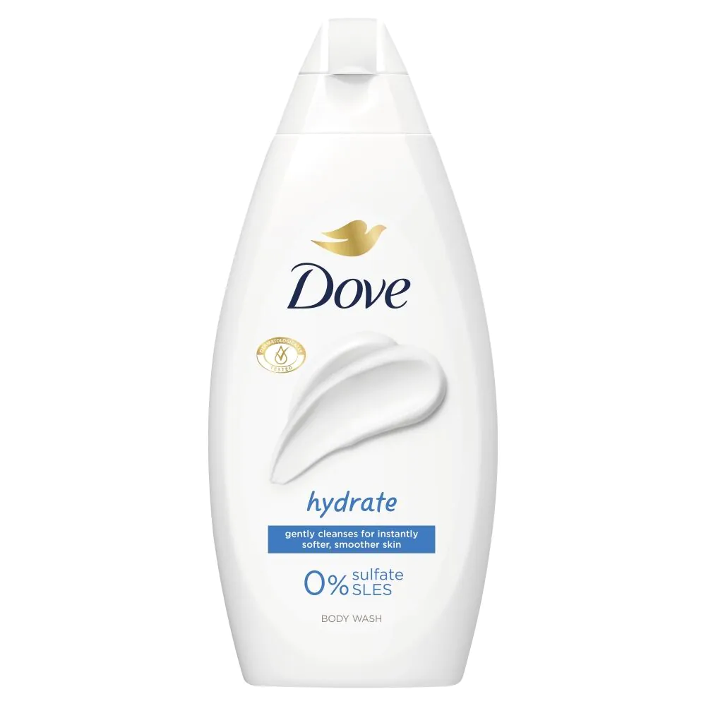 Dove Essential Care Hydrate - гел за туширање 450 мл