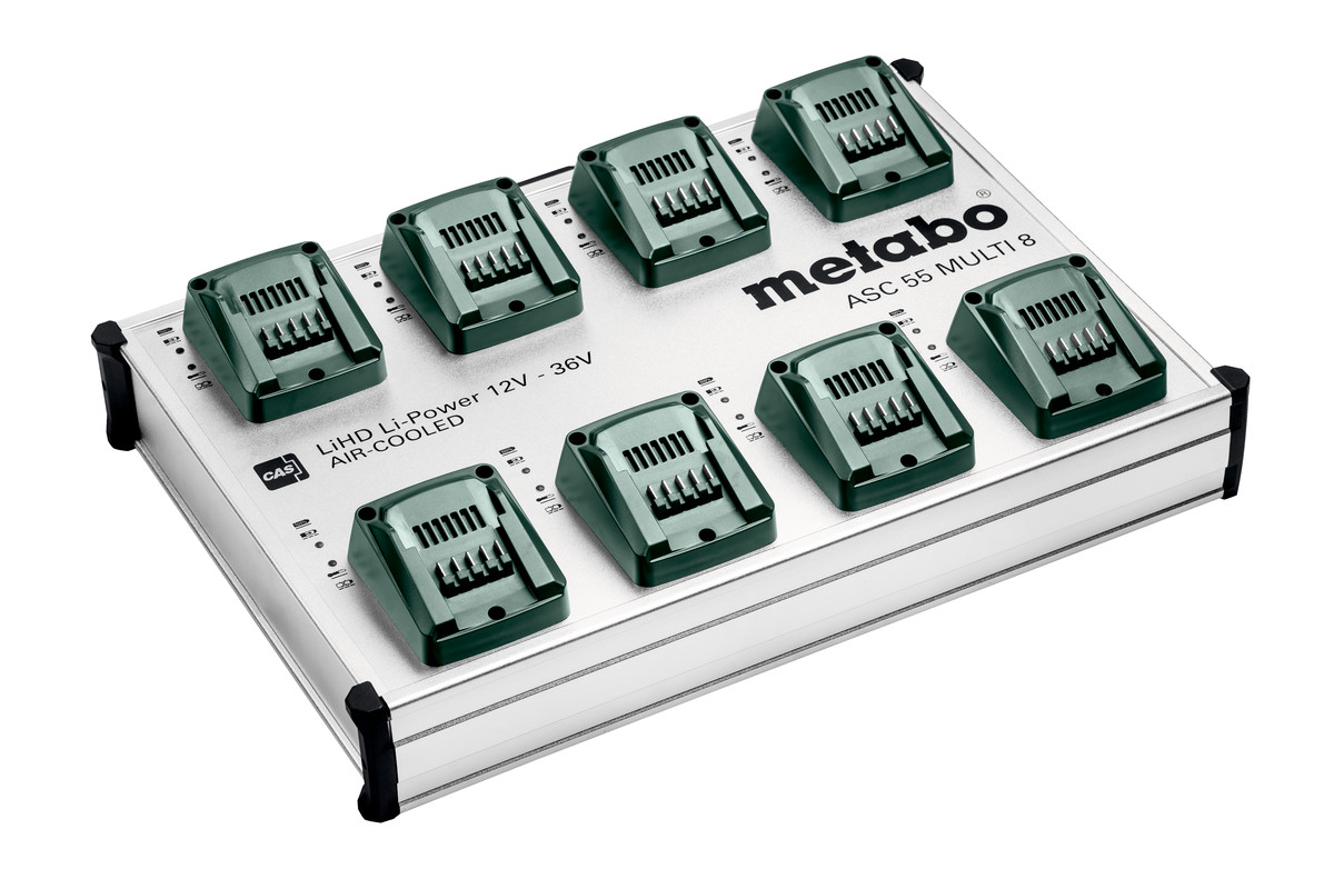 Metabo Accessoires 627093000 Lader ASC 55 multi 8, 12-36 V, AIR COOLED