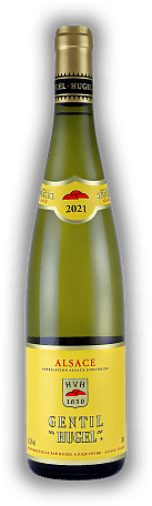 Hugel, Gentil, AOC Alsace, 2021, Elsass  Hugel, Gentil, AOC Alsace, 2021, Elsass   Jahrgang 2021 - 0,75	 Liter - Vol 12,5%