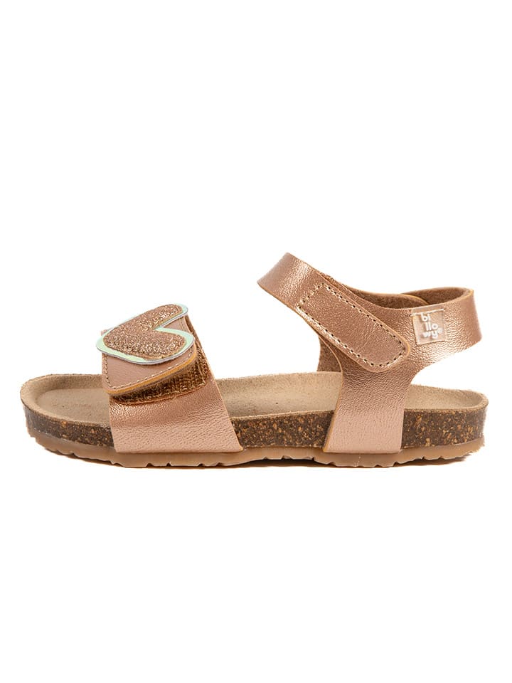 billowy Leder-Sandalen 