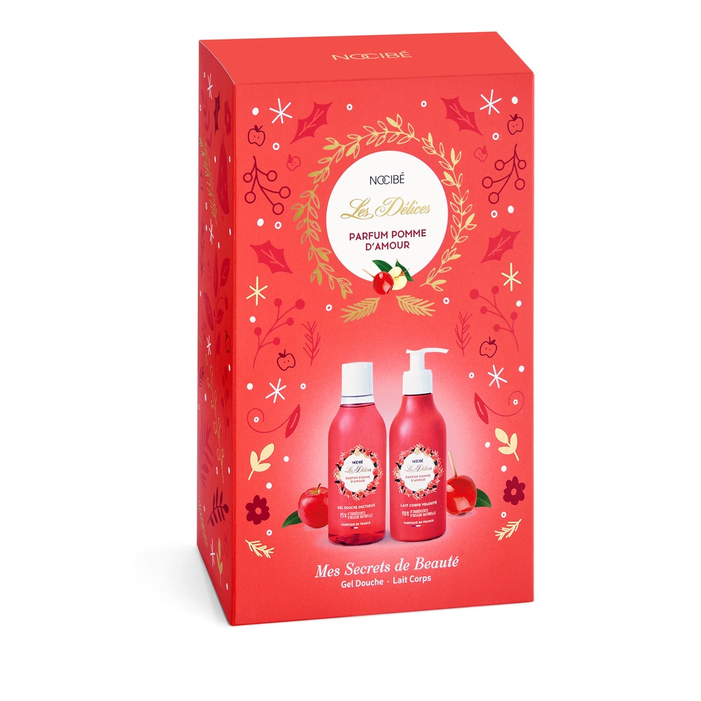 Nocibé Les Délices - Mes Secrets de Beauté Coffret bain Pomme d'Amour