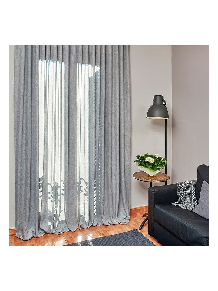 Selecta Stor Gardine in Grau günstig kaufen 300x300 cm