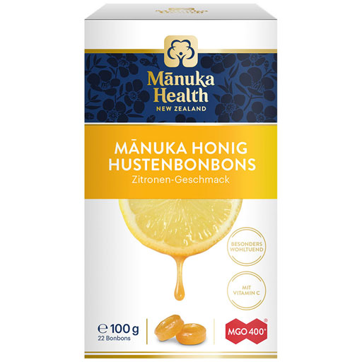 MANUKA HEALTH MGO 400  Lutschbonb.Zitrone  100 g  Bonbons