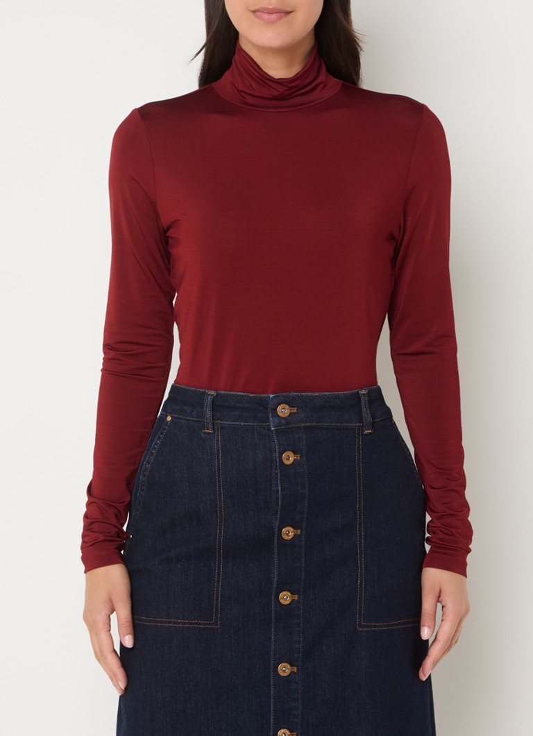 Expresso Jersey turtleneck top