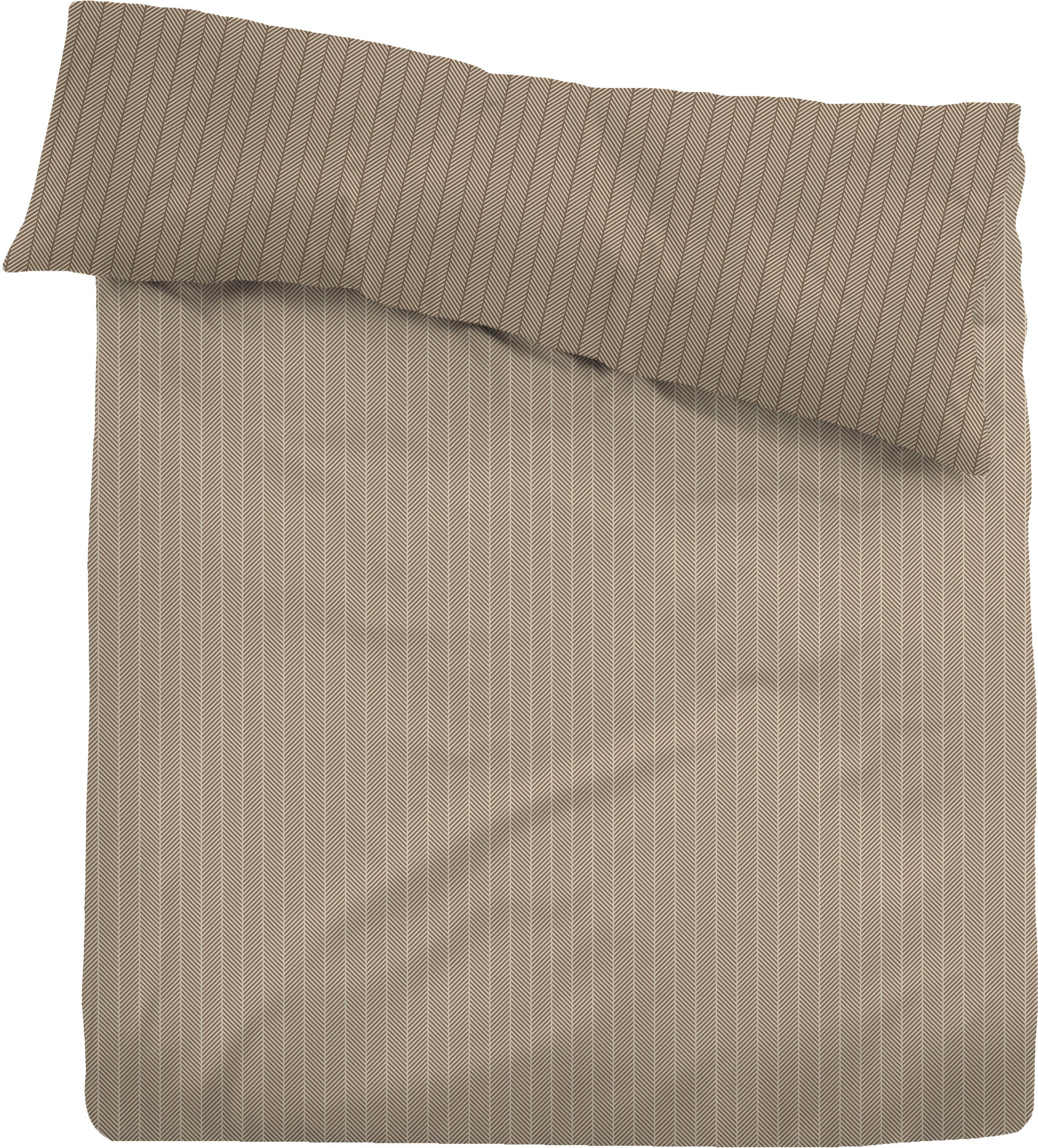 Wendebettwäsche COOPER, TOM TAILOR HOME, Flanell, 2 teilig, wohlig warm im Herbst + Winter, mit Reißverschluss, pflegeleicht