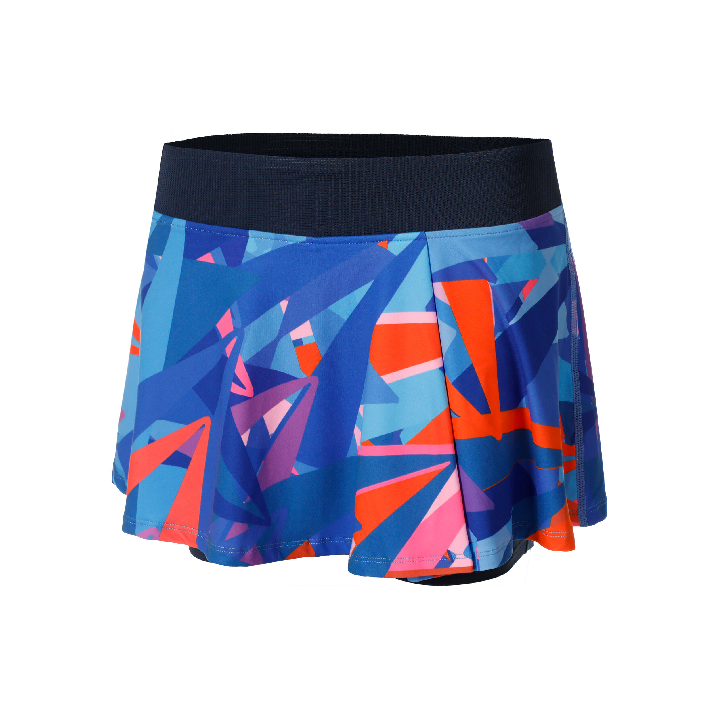 Spike Printed Wavy Rock Damen - Dunkelblau, Blau