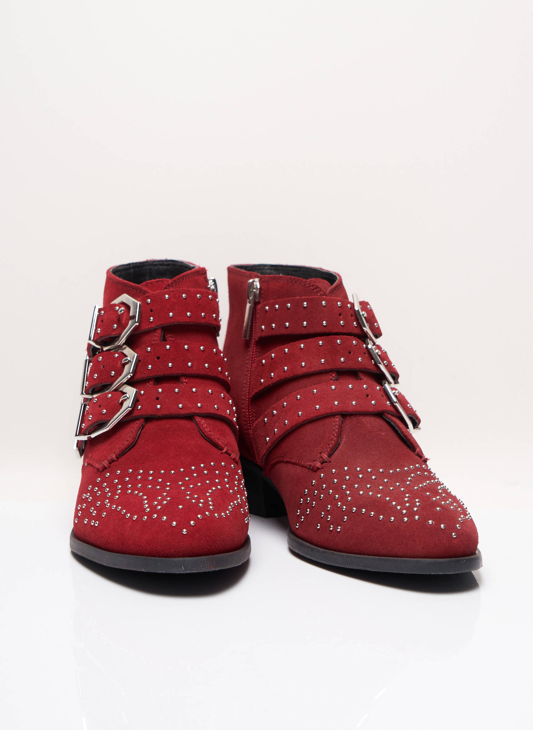 Bronx Bottines Femme couleur rouge