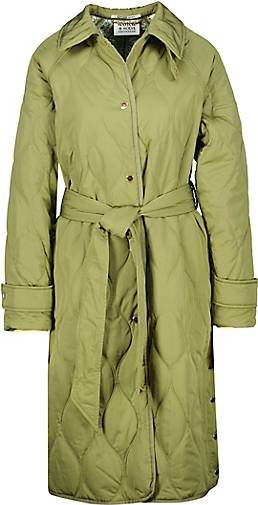 Scotch & Soda Damen Mantel LONG QUILTED JACKET