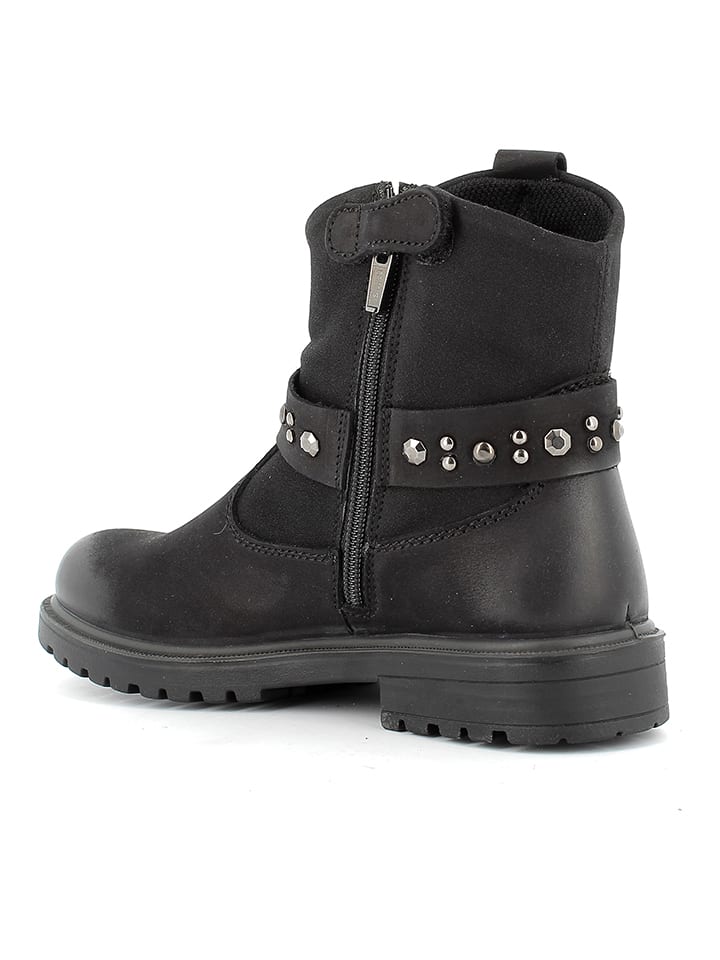 Primigi Leder-Boots in Schwarz günstig kaufen