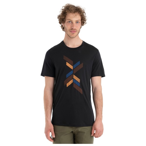 Icebreaker - 125 Cool-Lite Sphere II S/S Tee Levels - Merinoshirt