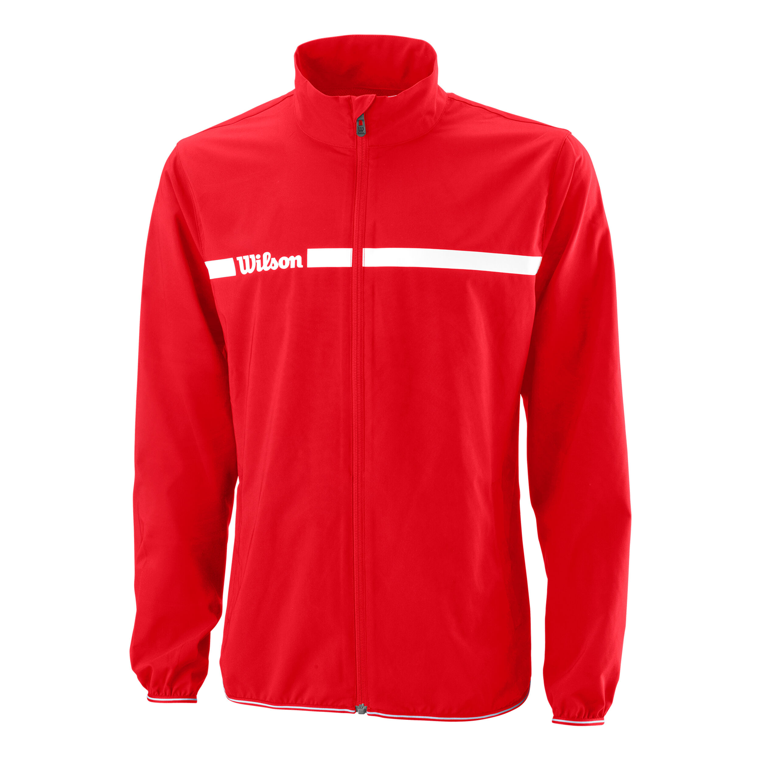 Trainingsjacke Herren - Rot, Weiß