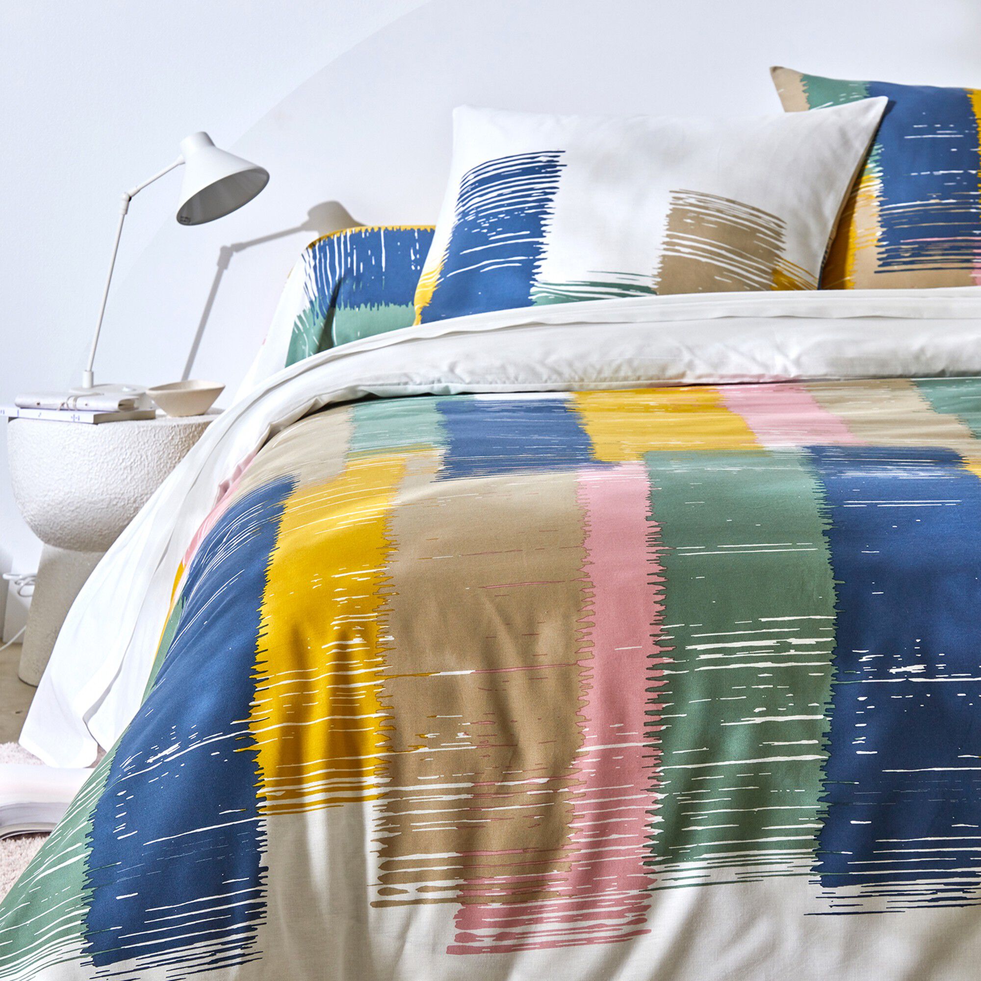 Linge de lit Gouache en coton