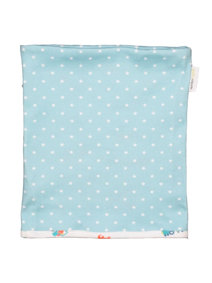 SlumberOrganix Bio Loop 3 in 1: Maske, Mütze, Schal in Blau günstig kaufen