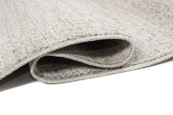 Läufer Läufer Flurläufer Einfarbig für Vorzimmer, Küche - Grau, Mazovia, 100 x 100 cm, Kurzflor, Meterware, Höhe 10 mm, Kurzflor - niedrige Florhöhe