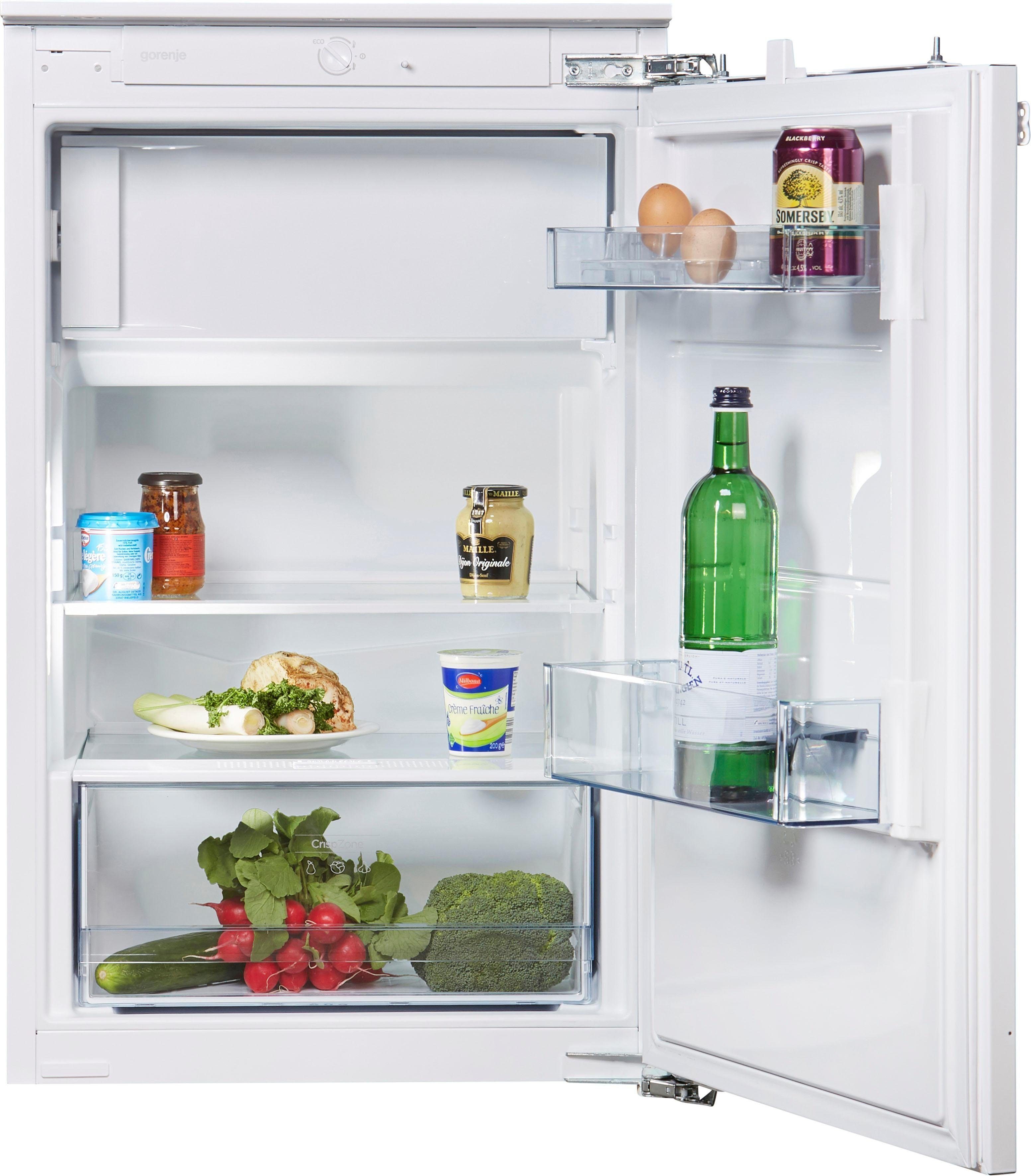 GORENJE Einbaukühlschrank RBI2092E1, 87,5 cm hoch, 54 cm breit, integrierbar