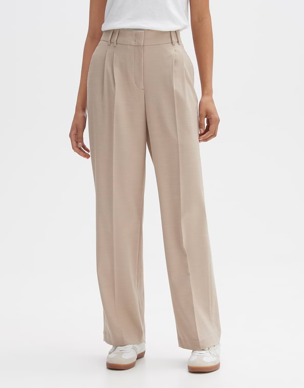 Bundfaltenhose Maiga twill