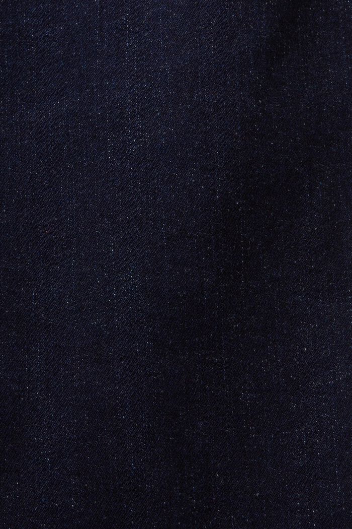 Recycled: schmale Stretchjeans mit hohem Bund