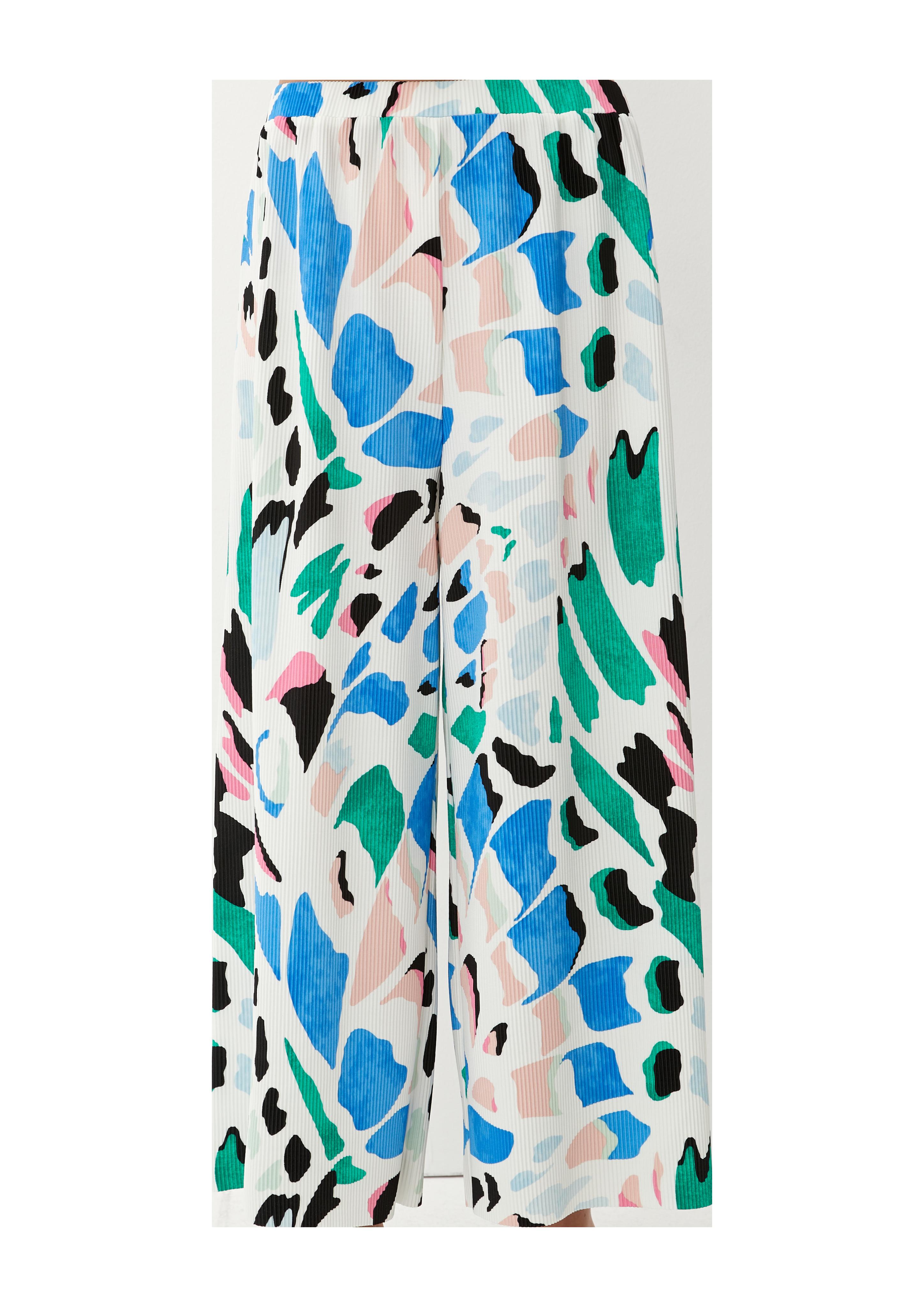 Regular: Culotte mit Allover-Print  2130699-02A0