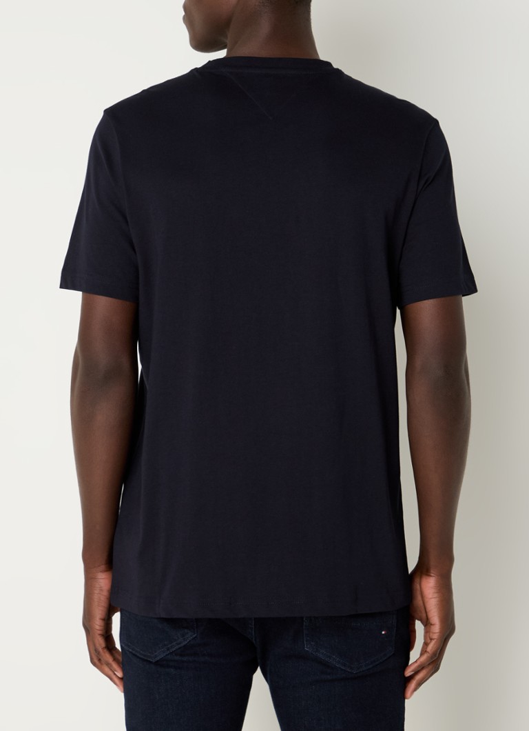 Tricou Tommy Hilfiger cu logo imprimat