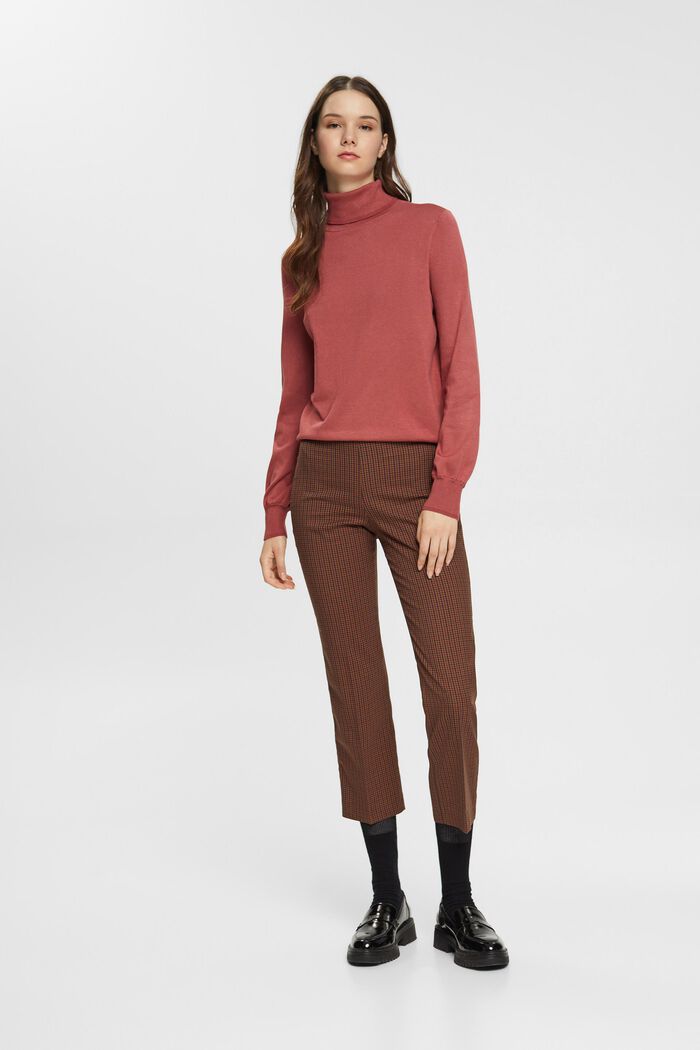 Karohose mit Kick Flare